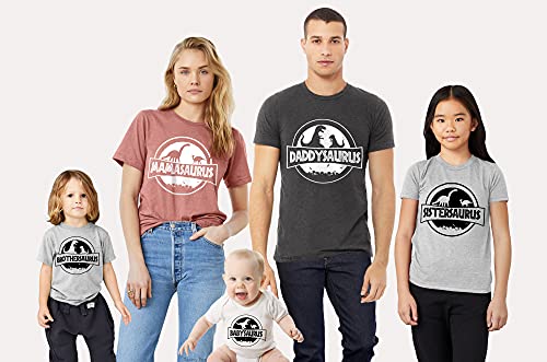 Mama Saurus Dinosaur Family Cute Matching Outfits Shirts