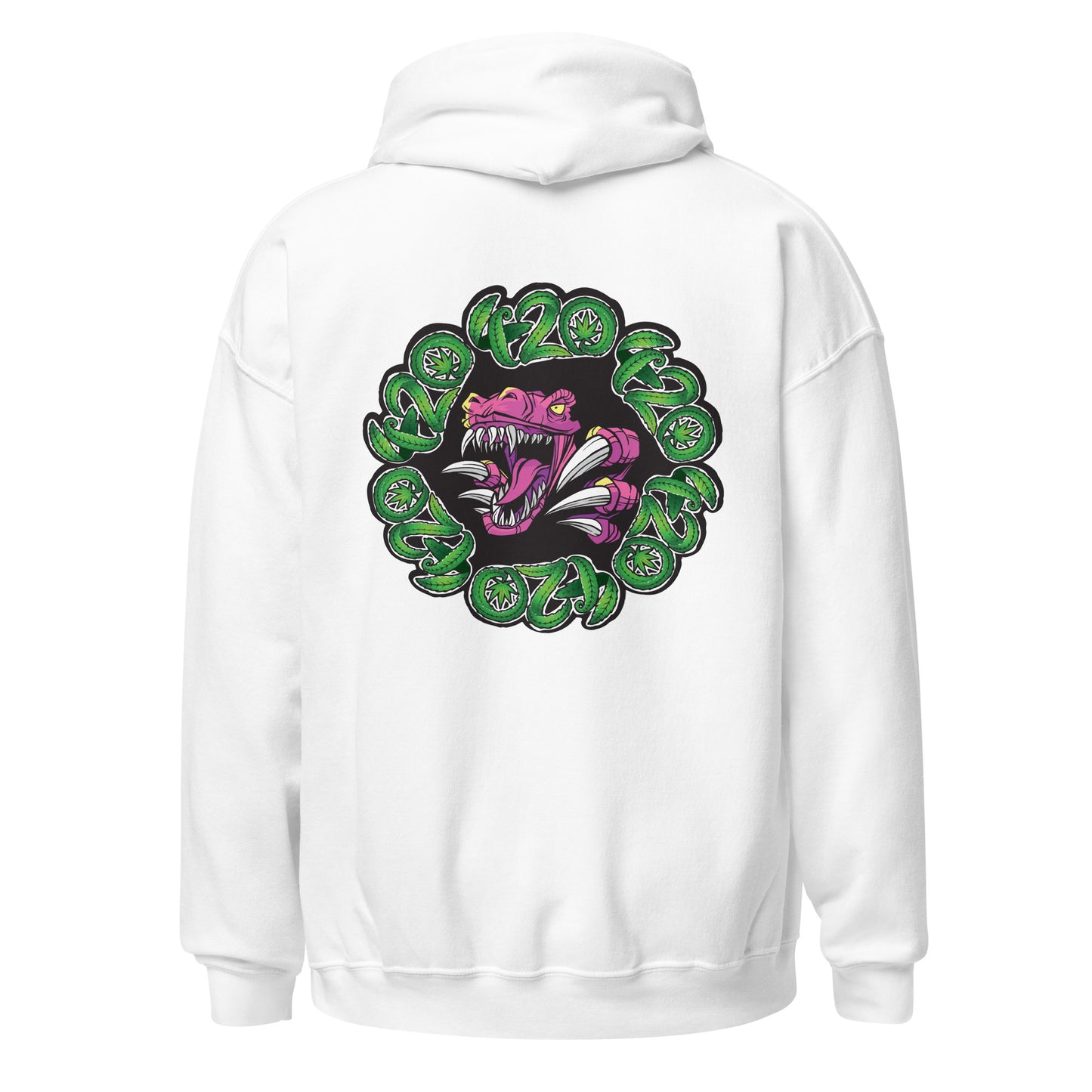 Untamed Dinosaur 420 Hoodie