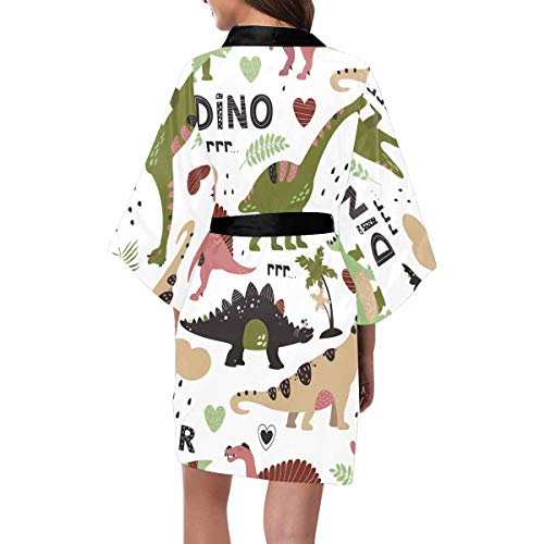 Dinosaurs Women Kimono Robes
