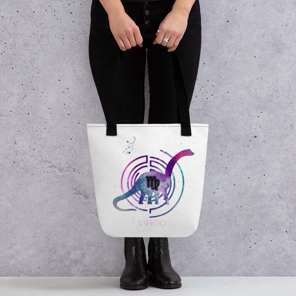 This spacious dinosaur tote will be a great addition to your collection.