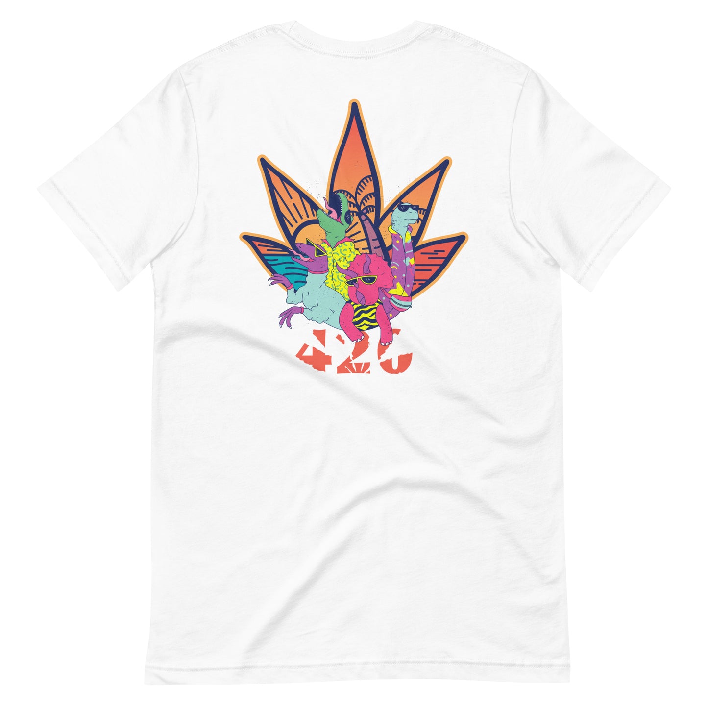 Friendly Dinosaur 420 T-shirt