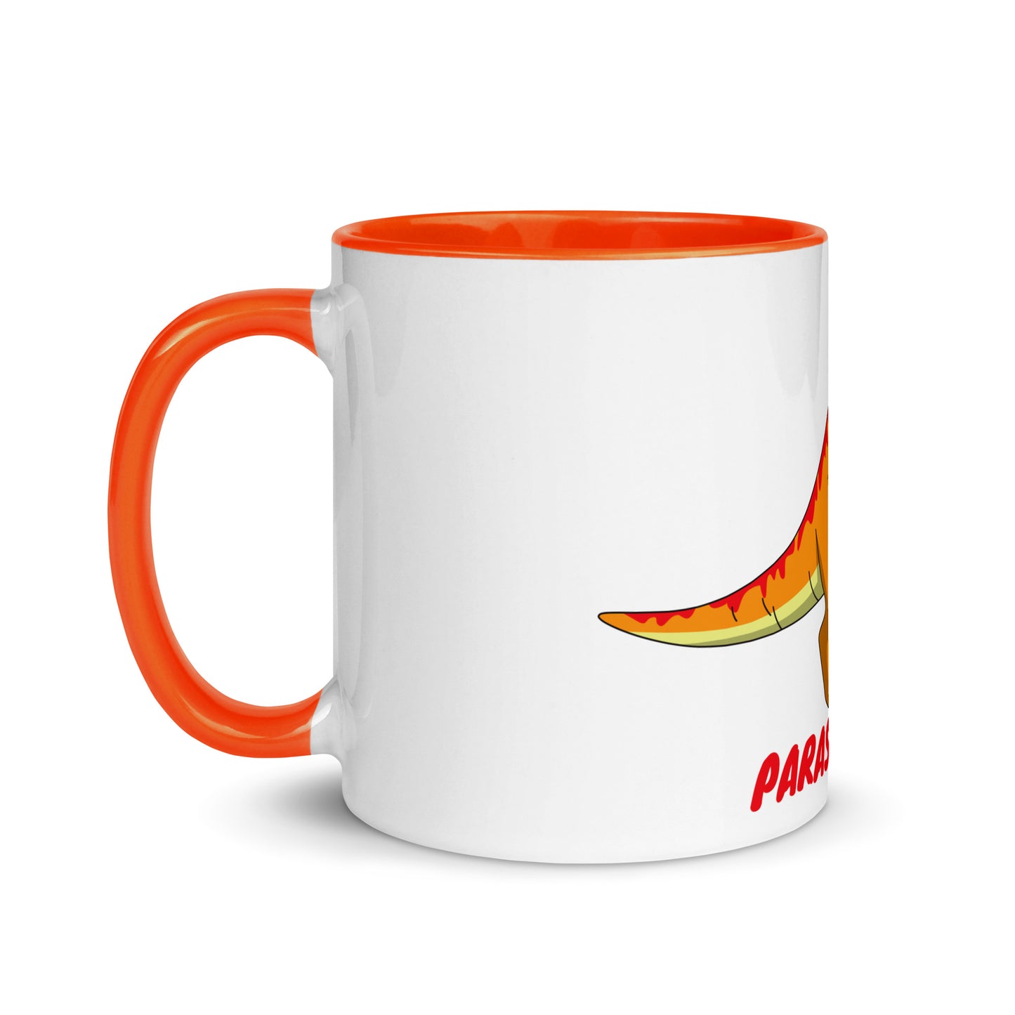 Parasaurolophus Mug with Color Inside