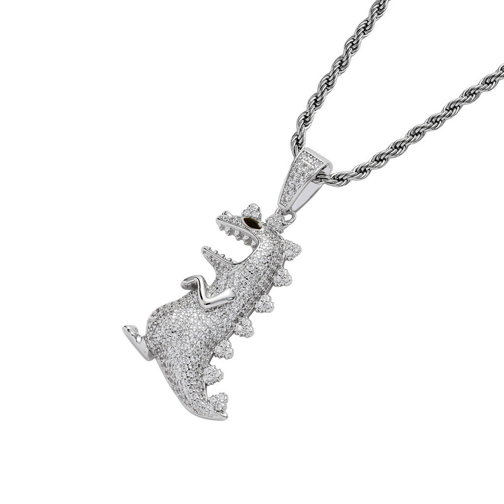 Dinosaur Pendant Necklace