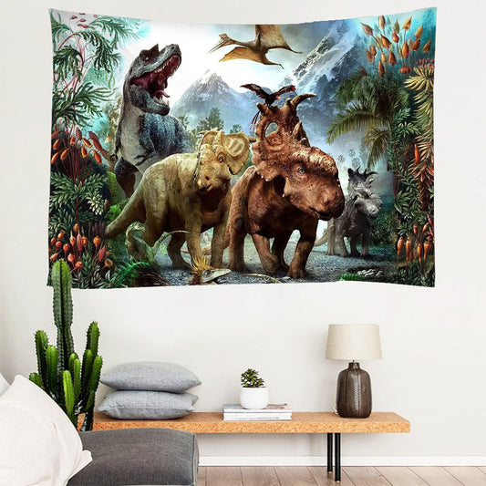 Dinosaur Wall Tapestry Cloth