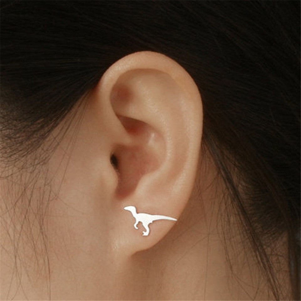 Dinosaur earrings