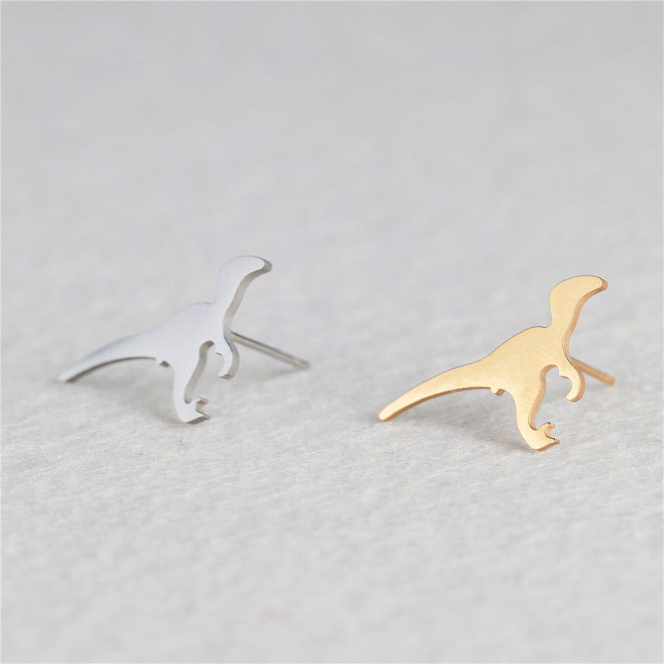 Dinosaur earrings