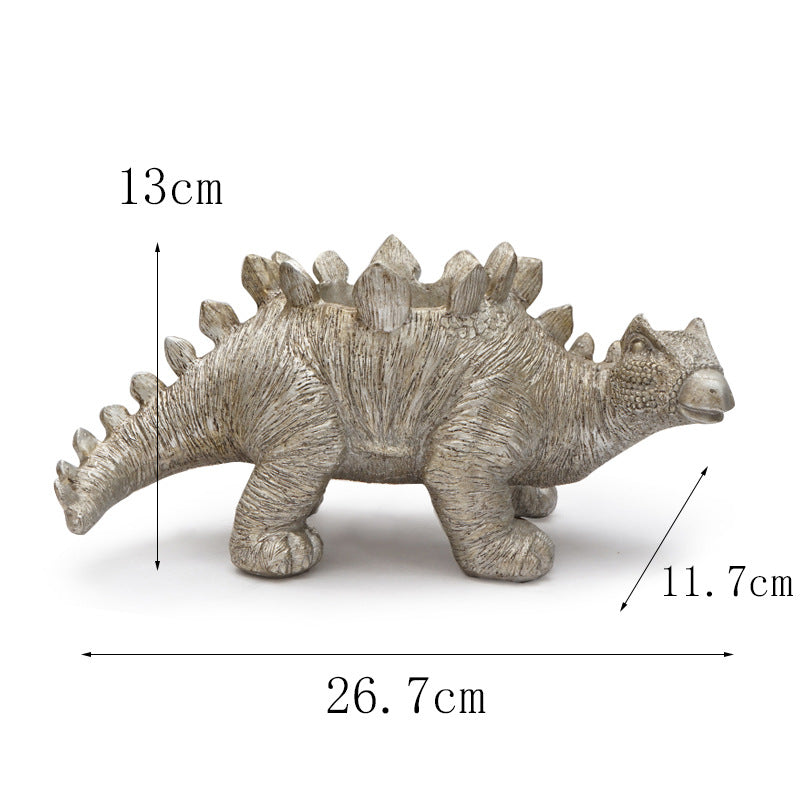 Dinosaur Flower Pot Ashtray Home