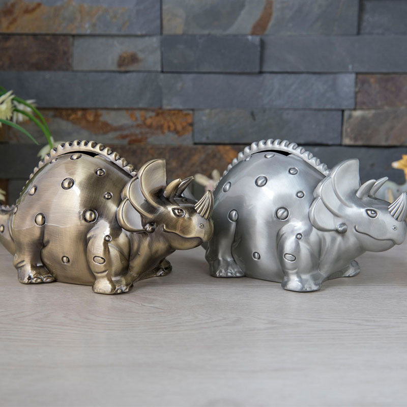 Fashion Metal Dinosaur Coin Bank