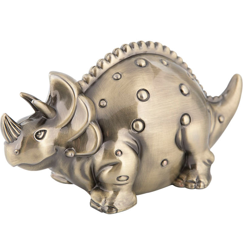 Fashion Metal Dinosaur Coin Bank