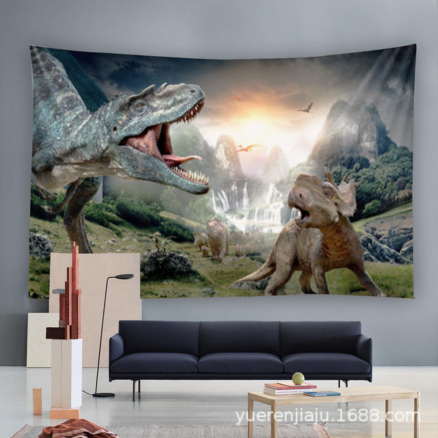 Dinosaur Wall Tapestry Cloth