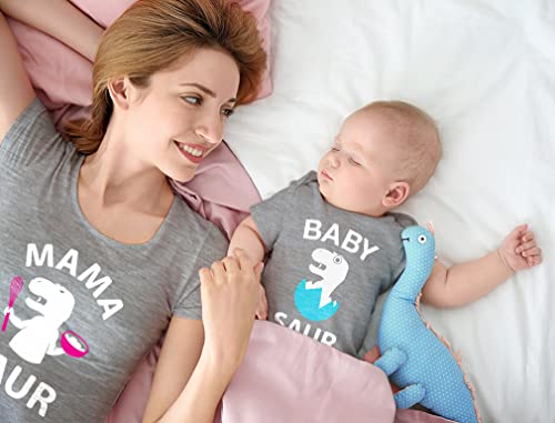 Dinosaur Mommy and Me Matching Outfits