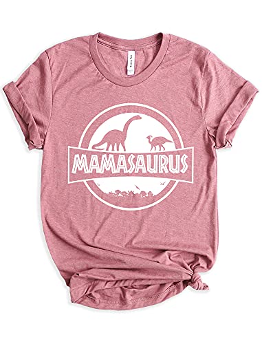 Mama Saurus Dinosaur Family Cute Matching Outfits Shirts