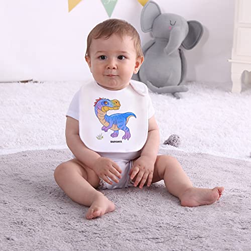 Dinosaur Cotton Waterproof Baby Bibs