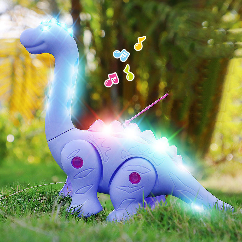 Electric Rope Dinosaur Carpet Toys Luminous Music