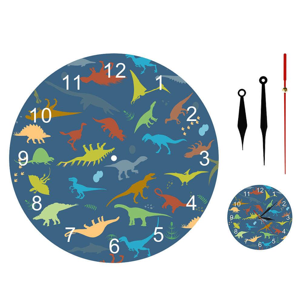 Dinosaur Colorful wall clock