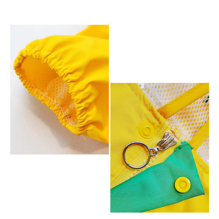 Pet cute dinosaur raincoat