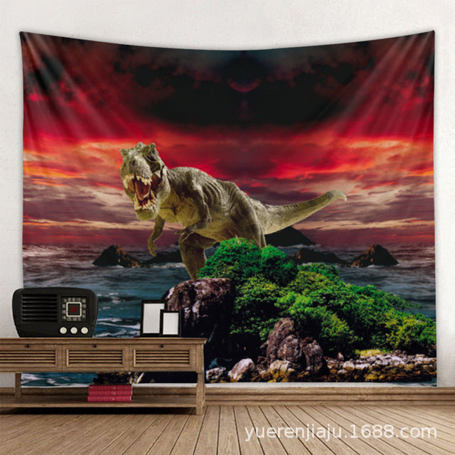 Dinosaur Wall Tapestry Cloth