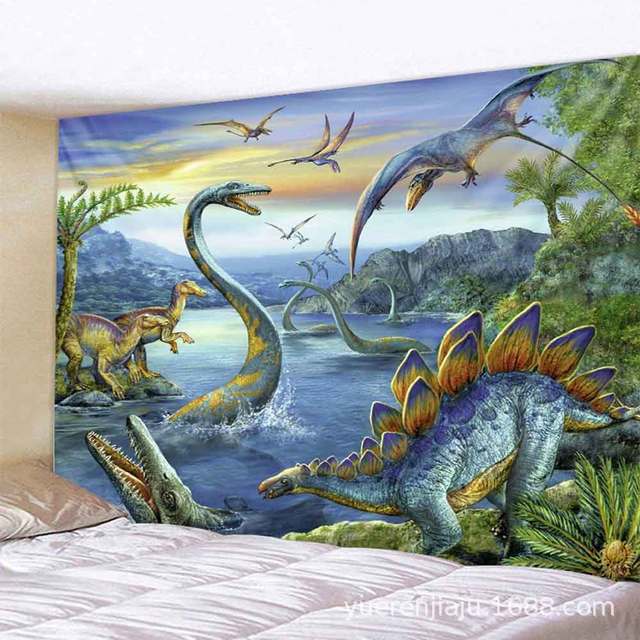 Dinosaur Wall Tapestry Cloth