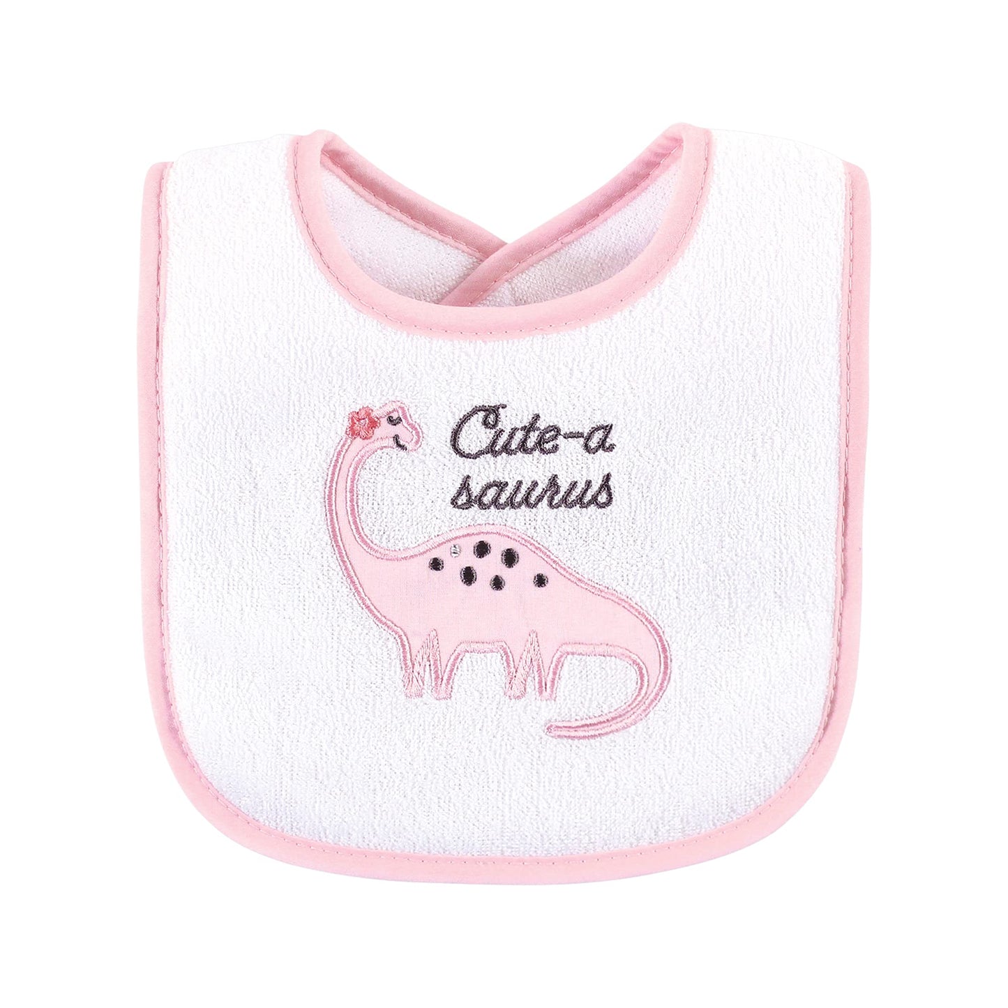 Baby Unisex Dinosaur Cotton Terry Drooler Bibs