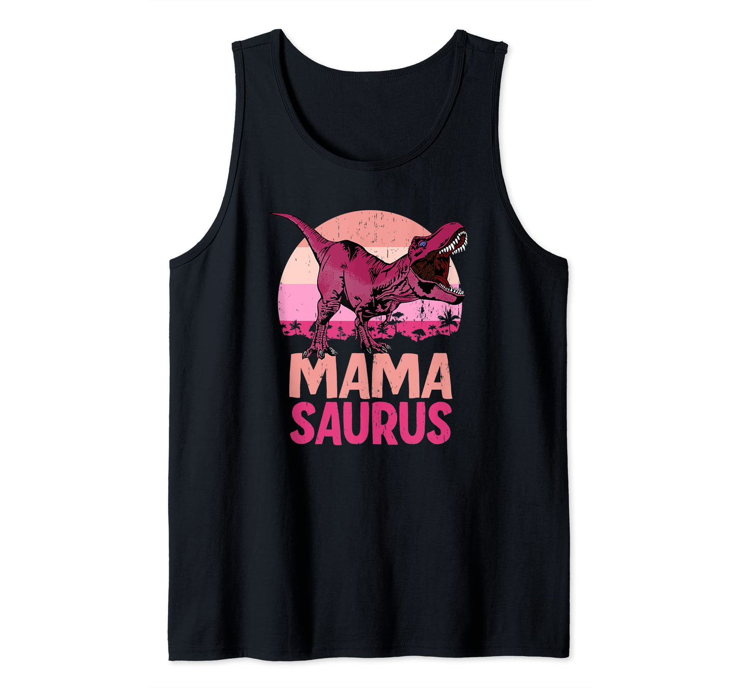 Mama Saurus Dinosaur Tank Top