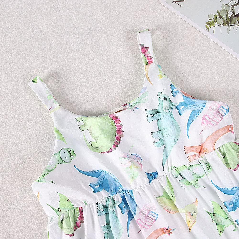 Dinosaur Toddler Girl Jumpsuit