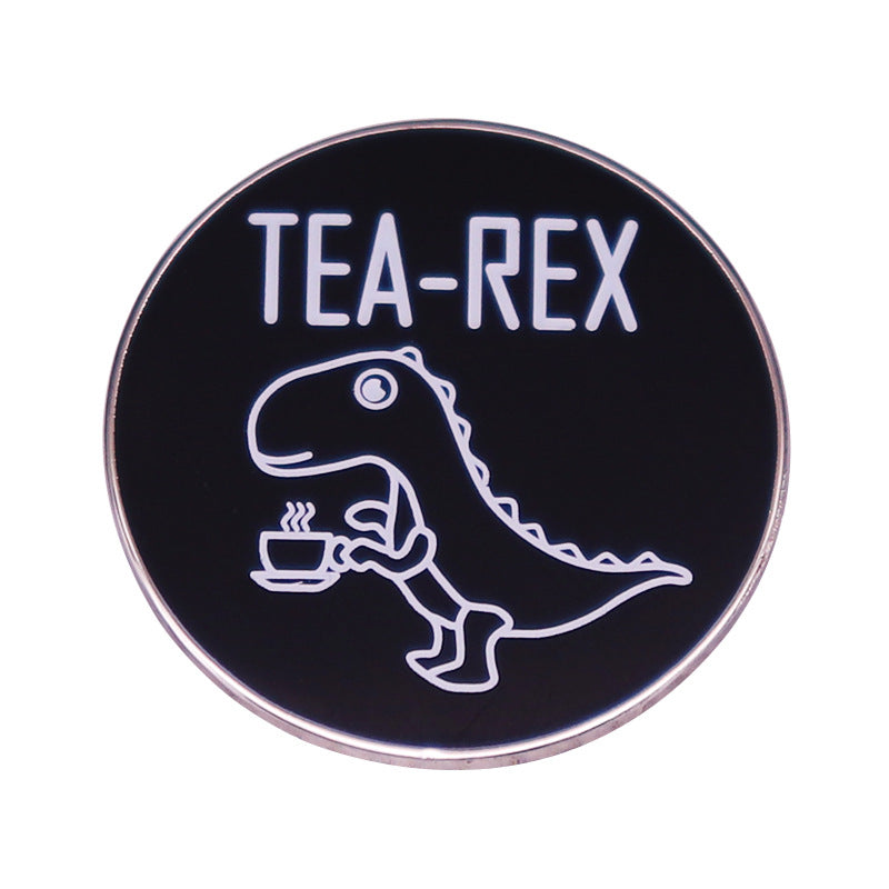 Dinosaur enamel pin