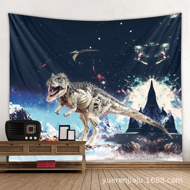 Dinosaur Wall Tapestry Cloth