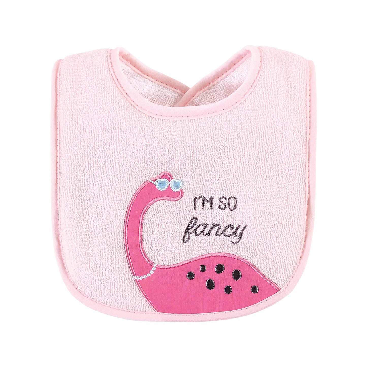 Baby Unisex Dinosaur Cotton Terry Drooler Bibs