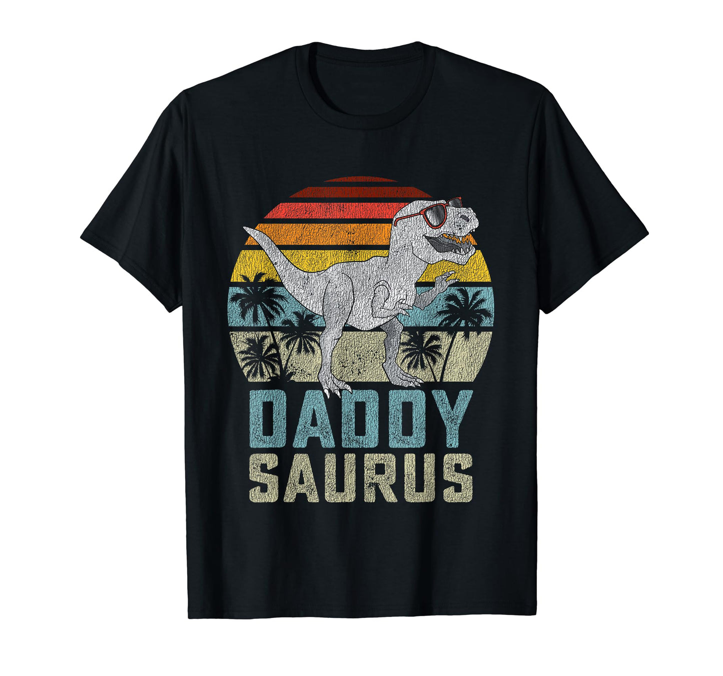 Daddysaurus T Rex Dinosaur Daddy Saurus Family Matching T-Shirt