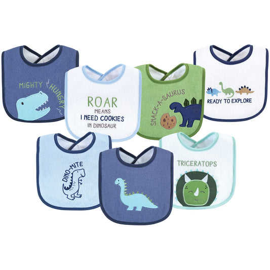 Baby Unisex Baby Cotton Terry Drooler Bibs