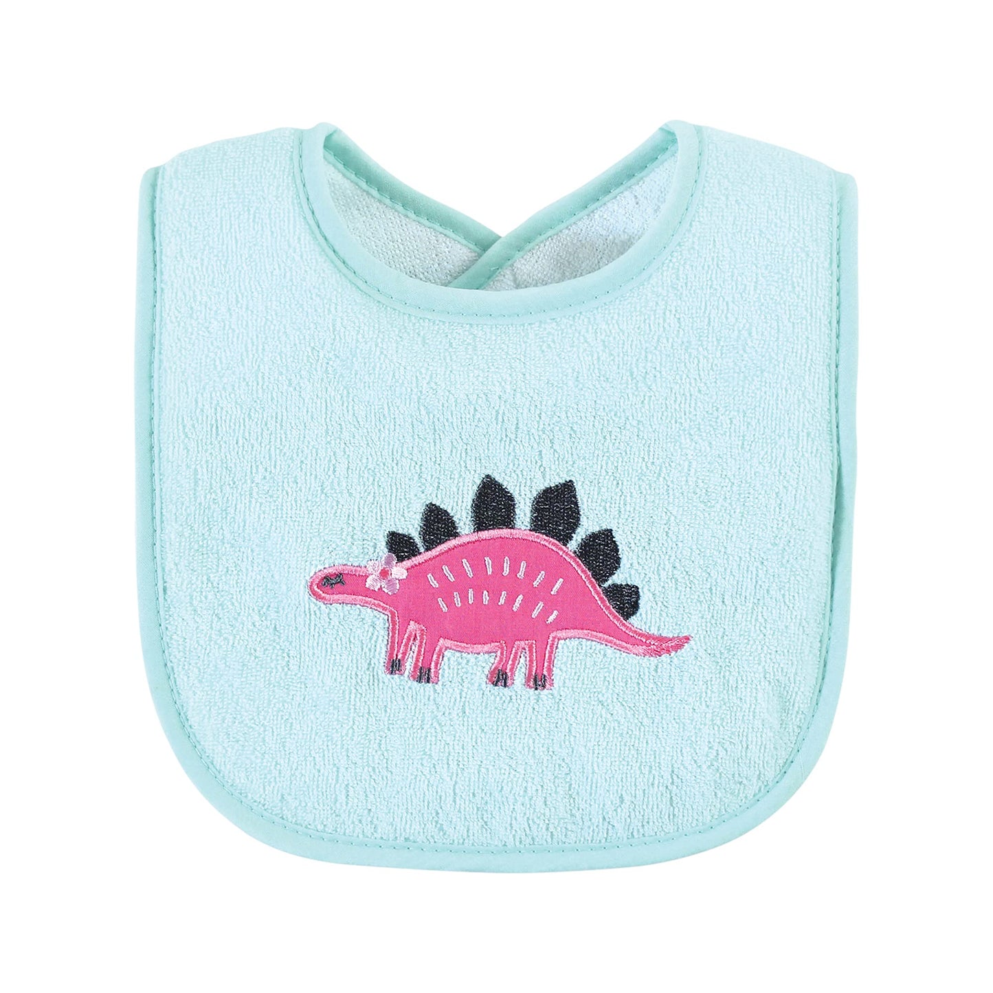 Baby Unisex Dinosaur Cotton Terry Drooler Bibs