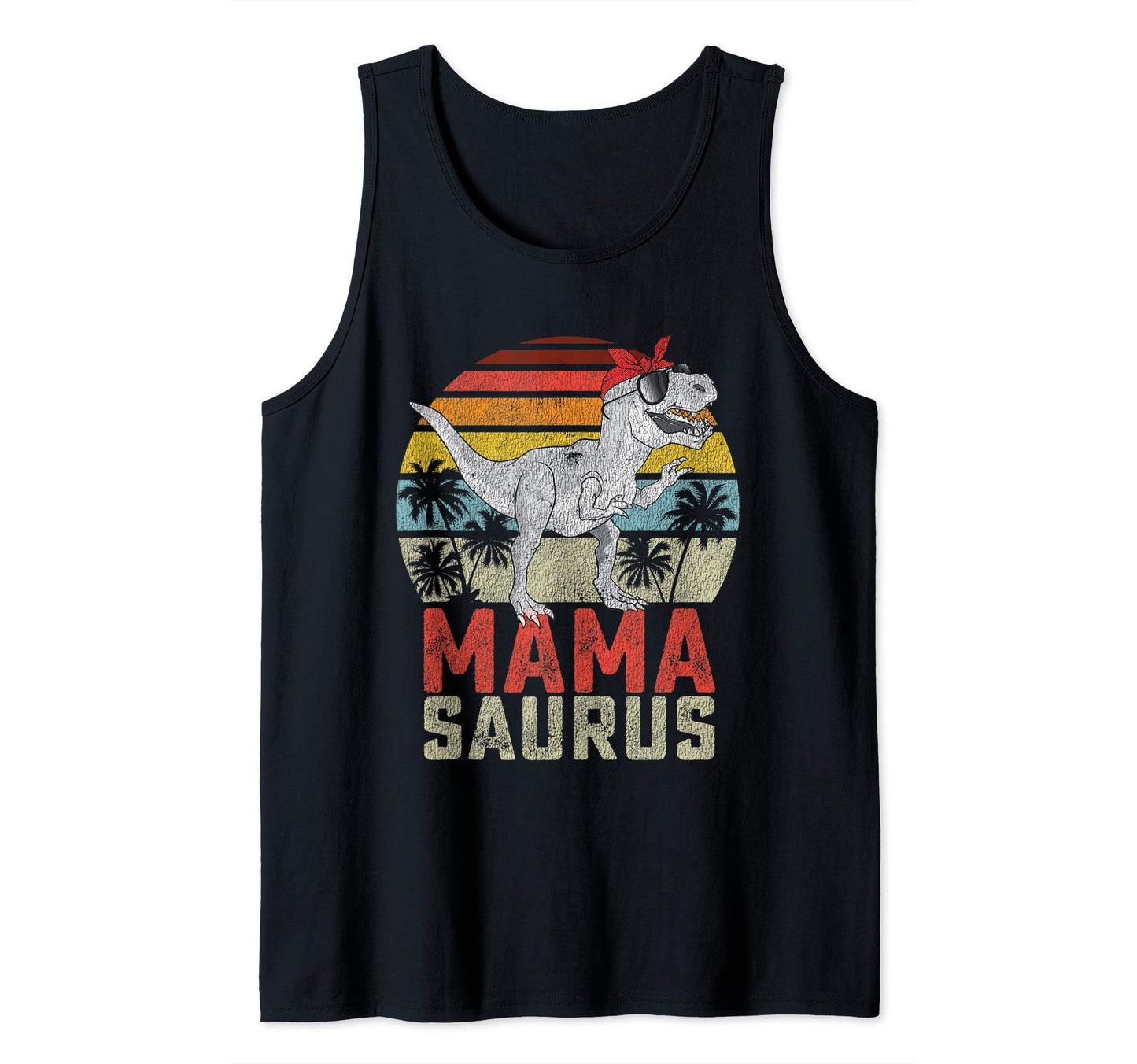 Mamasaurus T Rex Dinosaur Women Tank Top