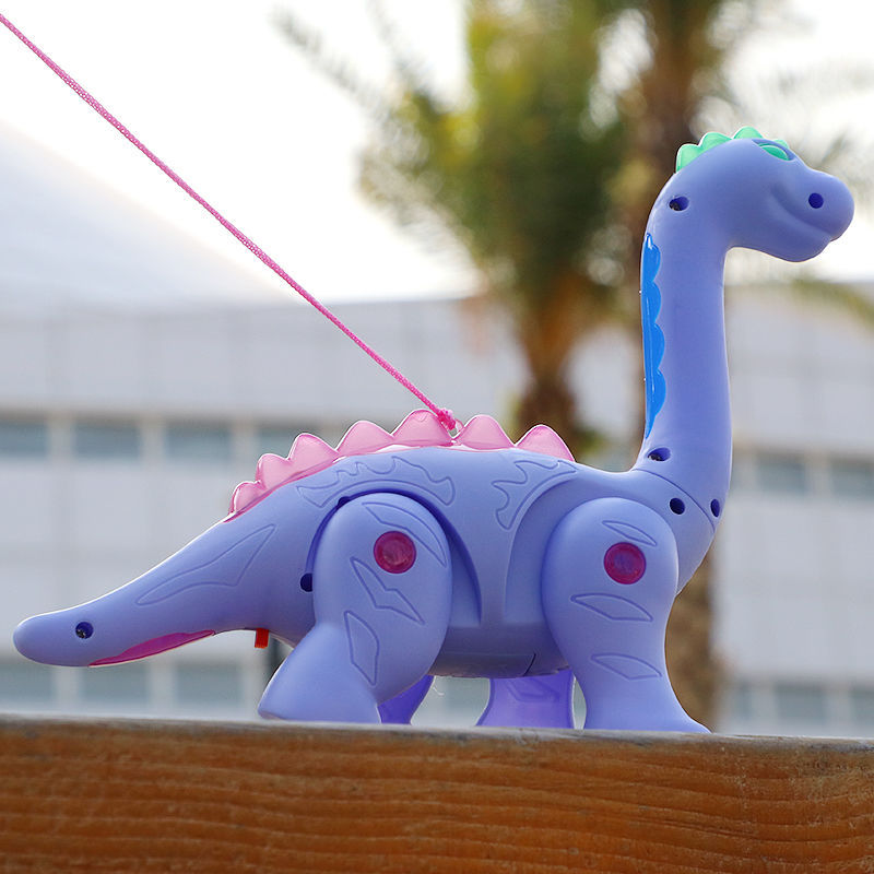 Electric Rope Dinosaur Carpet Toys Luminous Music