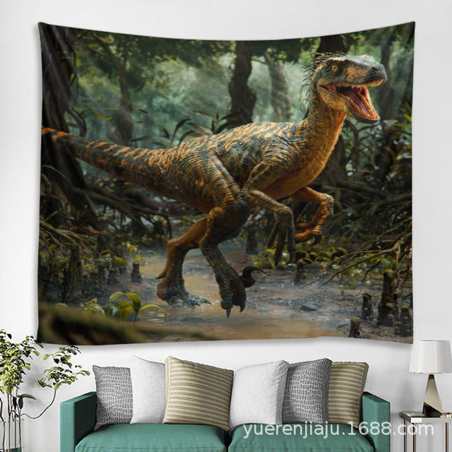 Dinosaur Wall Tapestry Cloth