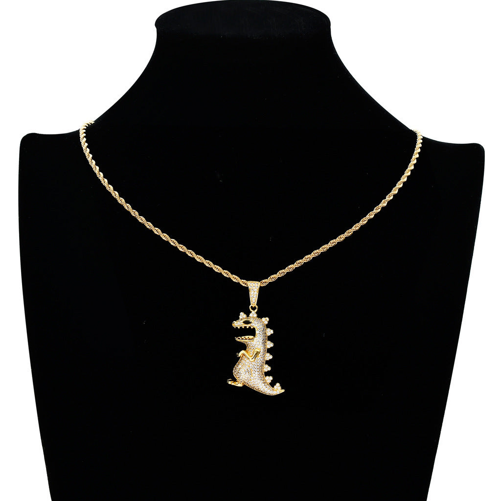 Dinosaur Pendant Necklace