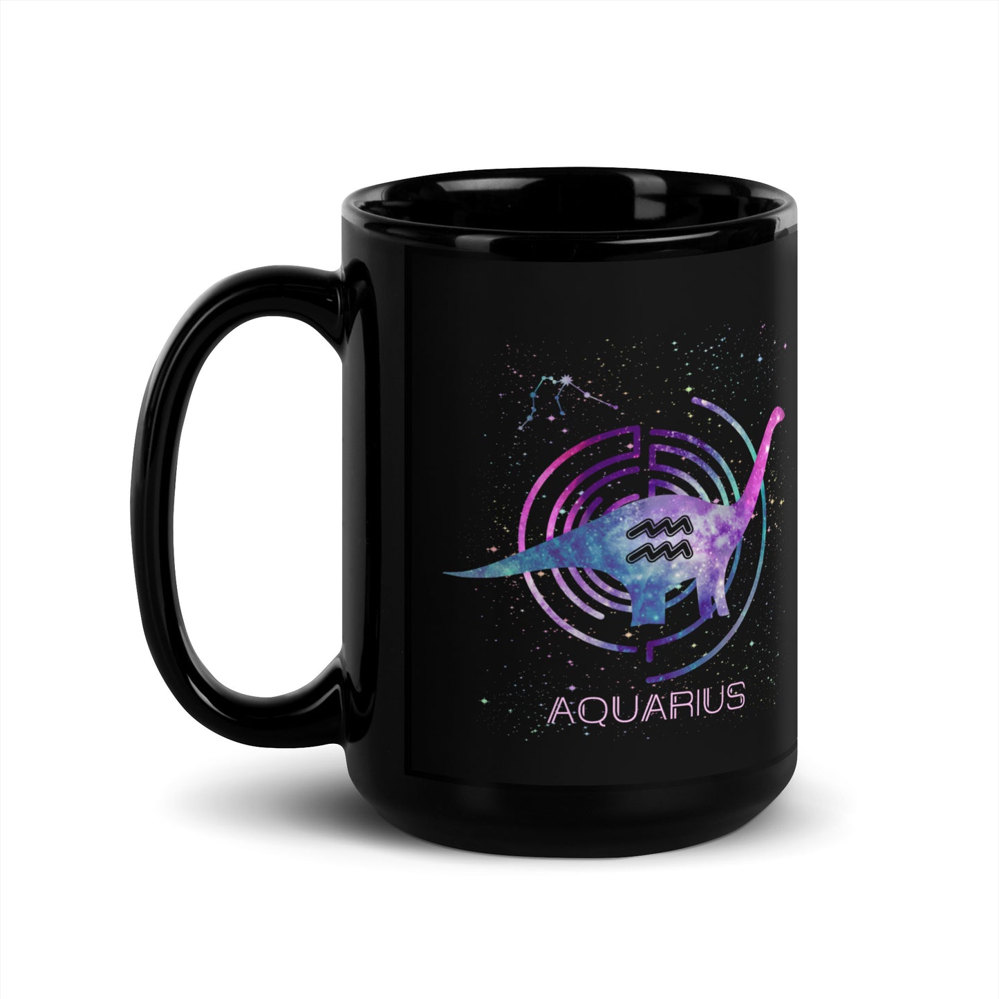 Dinosaur Zodiac (Aquarius) Mug 15oz