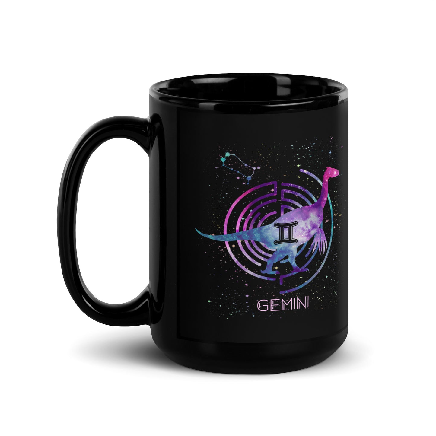 Dinosaur Zodiac (Gemini) Mug 15oz