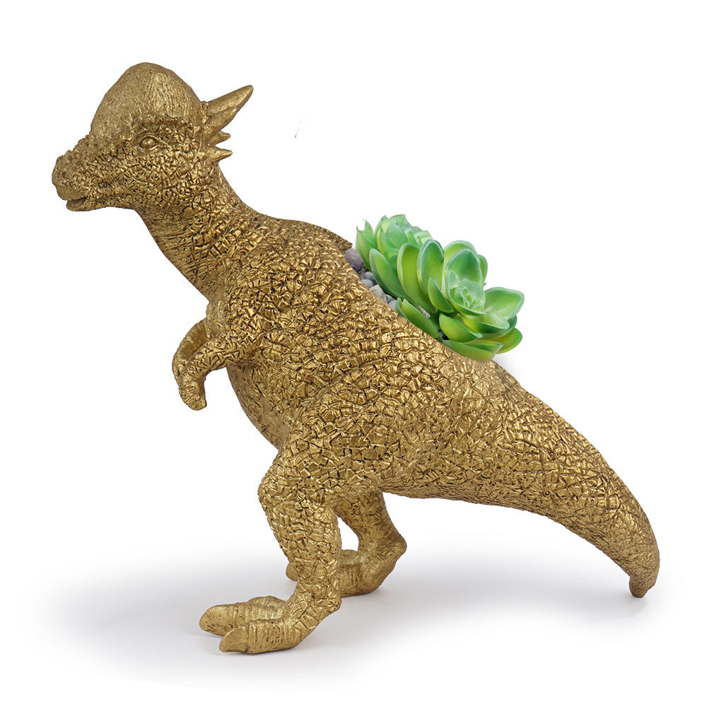 Dinosaur Flower Pot Ashtray Home