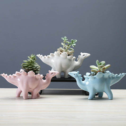 Dinosaur Succulent Flower Pot Indoor