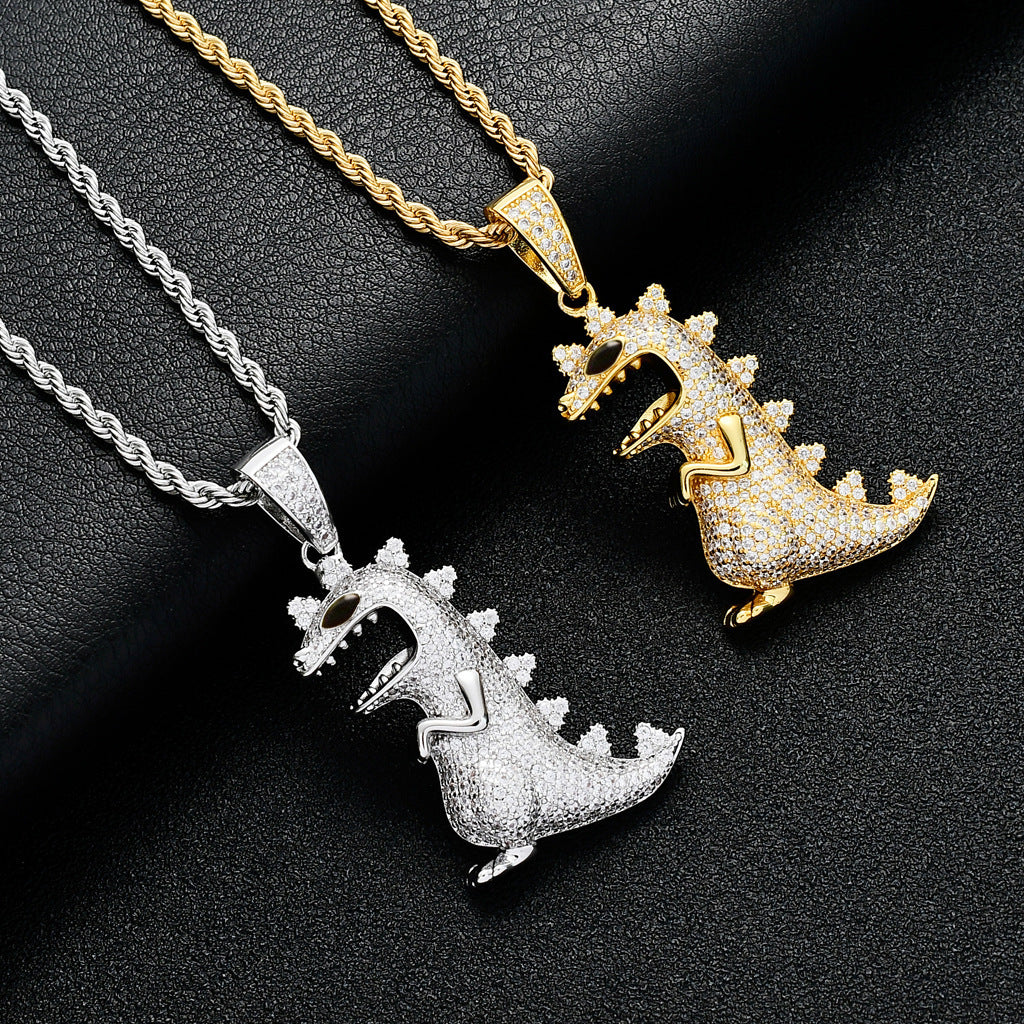 Dinosaur Pendant Necklace