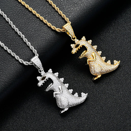 Dinosaur Pendant Necklace