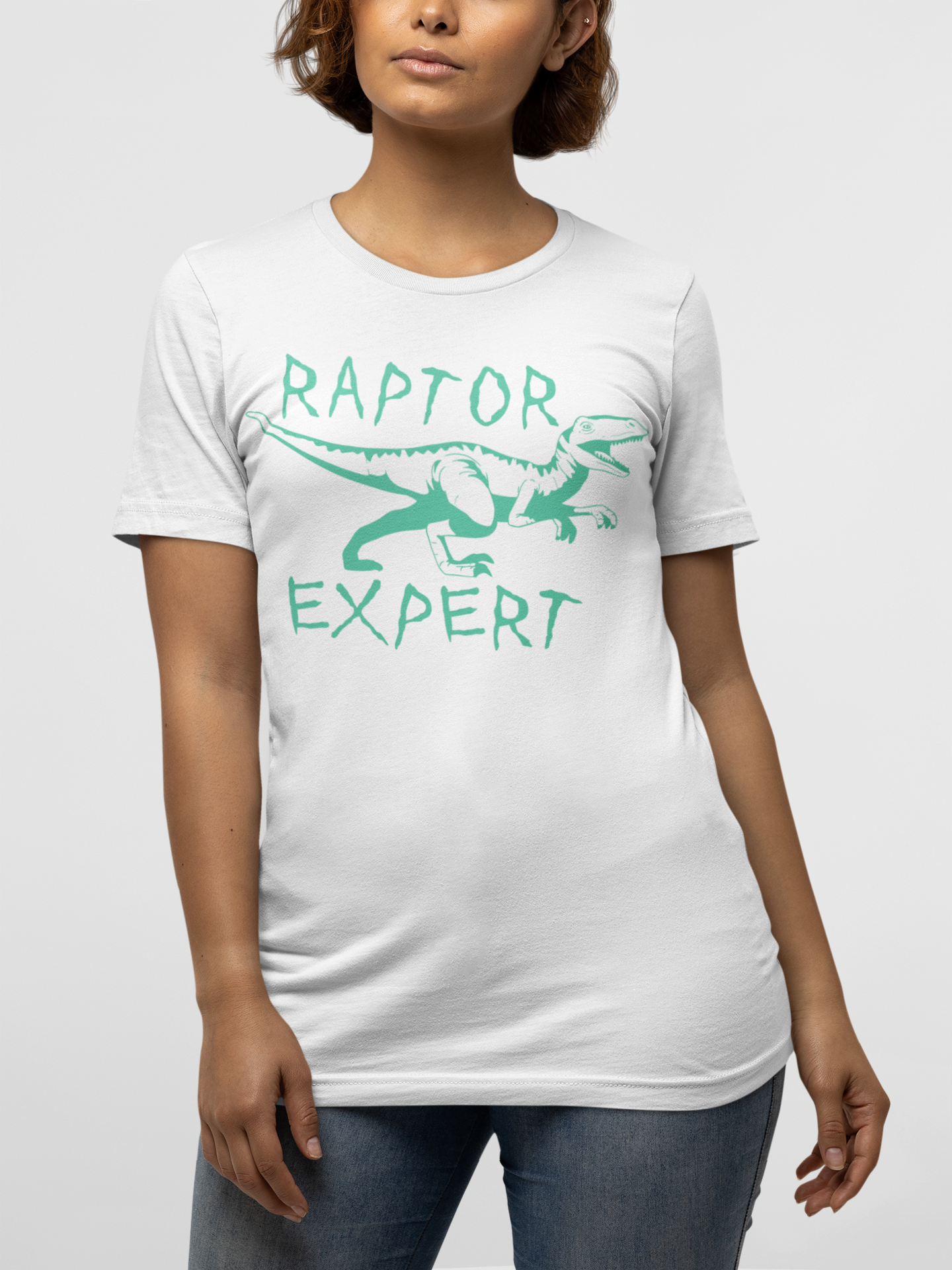 Raptor Expert (Adult) Dinosaur Short-sleeve unisex t-shirt