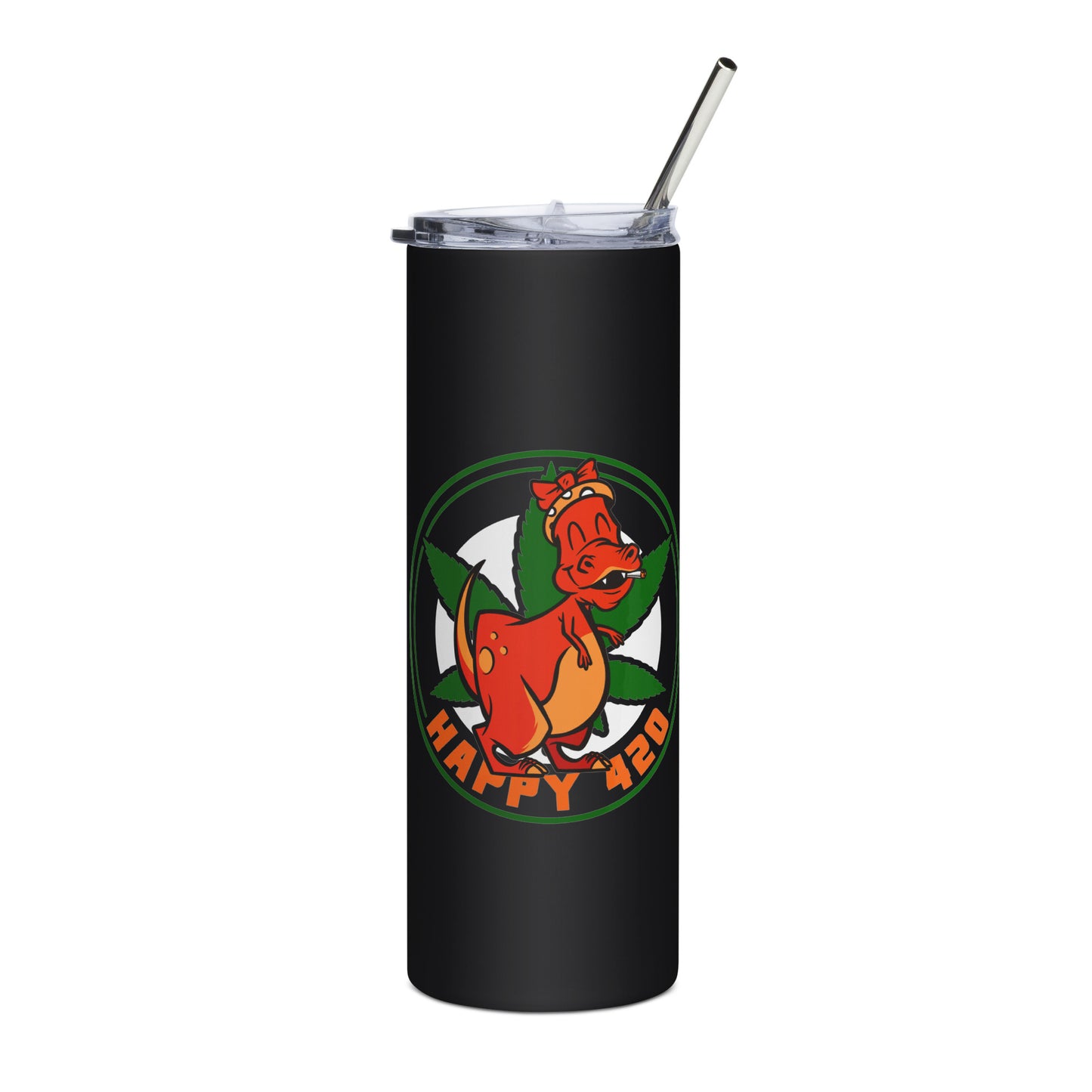 Righteous Dinosaur 420 Tumbler