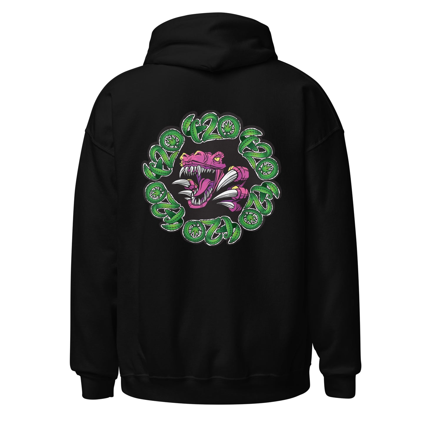 Untamed Dinosaur 420 Hoodie