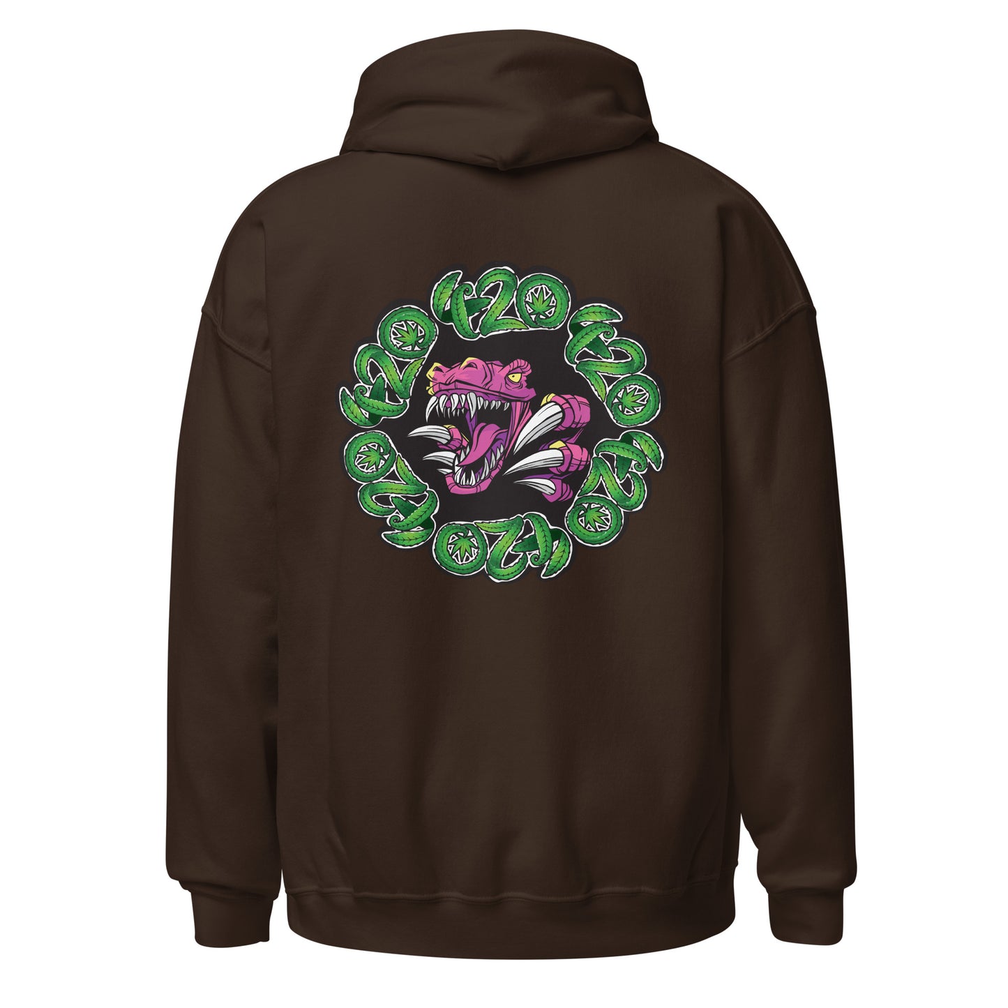 Untamed Dinosaur 420 Hoodie