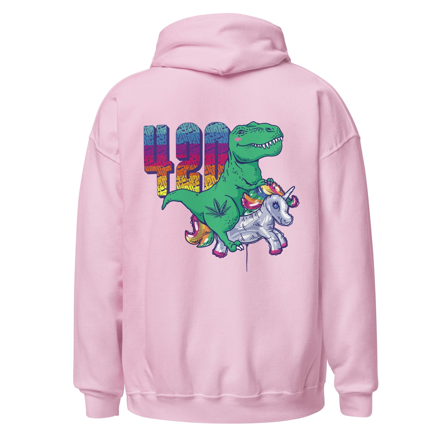 Lively Dinosaur 420 Hoodie