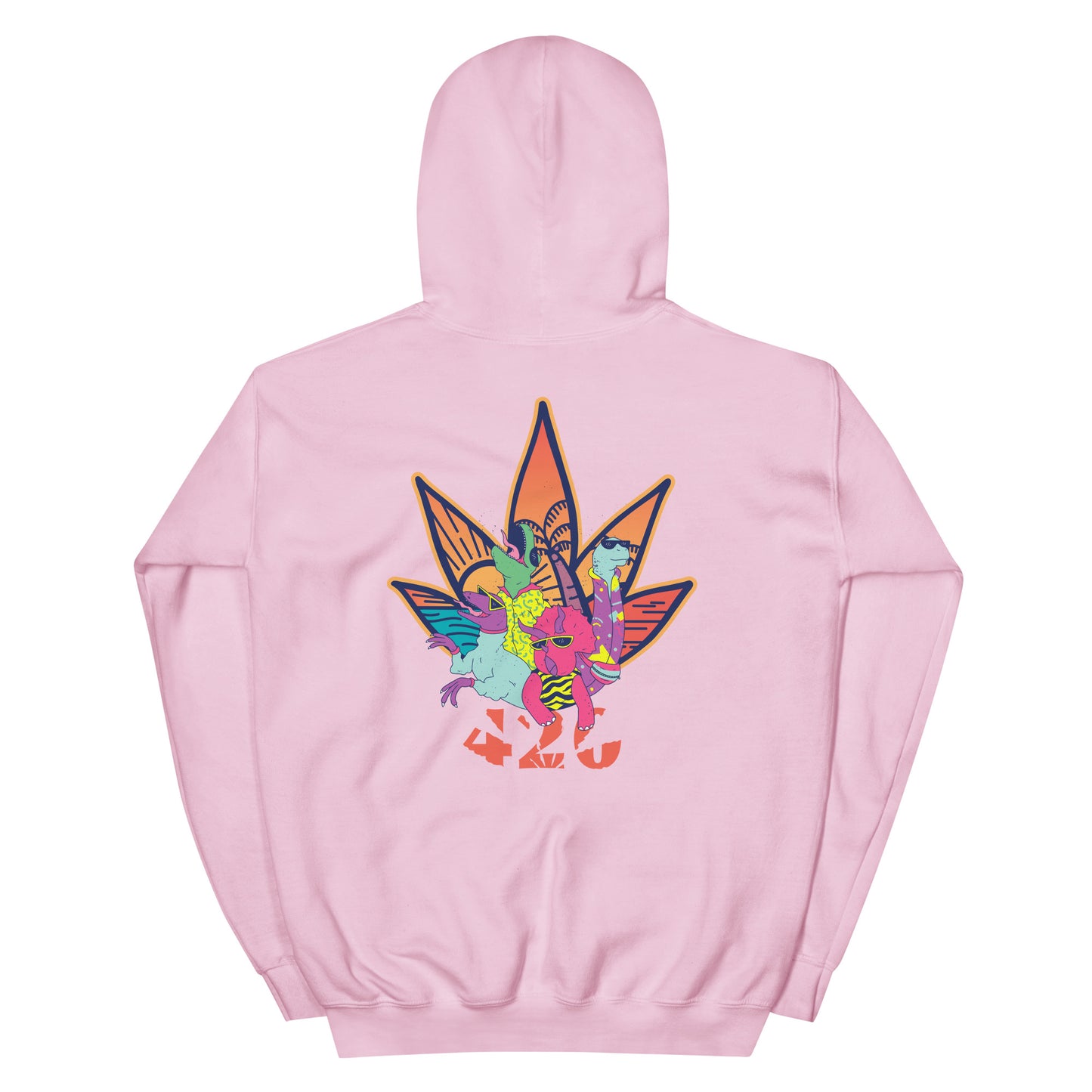 Friendly Dinosaur 420 Hoodie