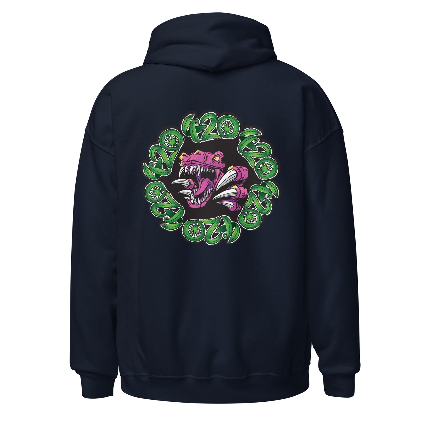 Untamed Dinosaur 420 Hoodie