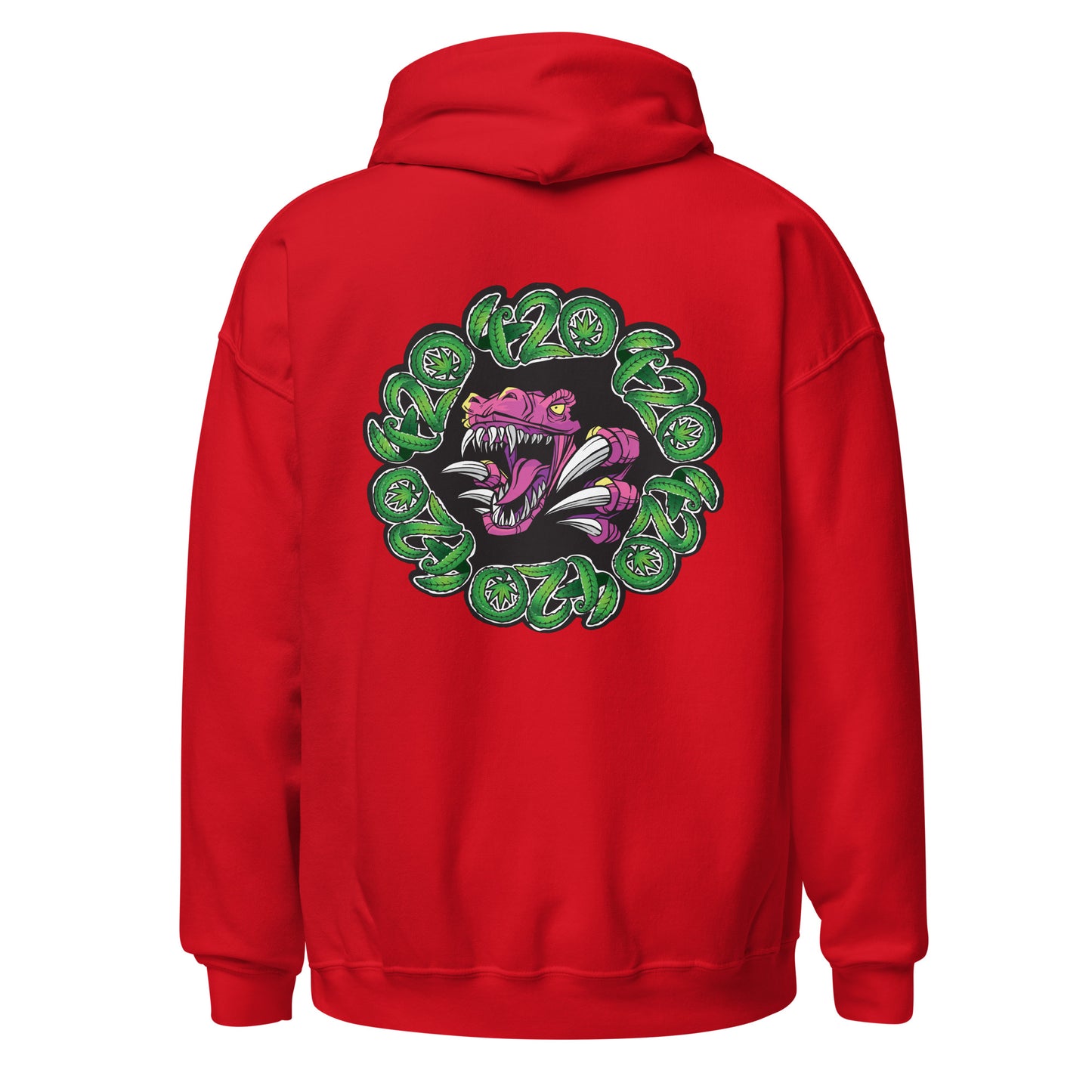 Untamed Dinosaur 420 Hoodie
