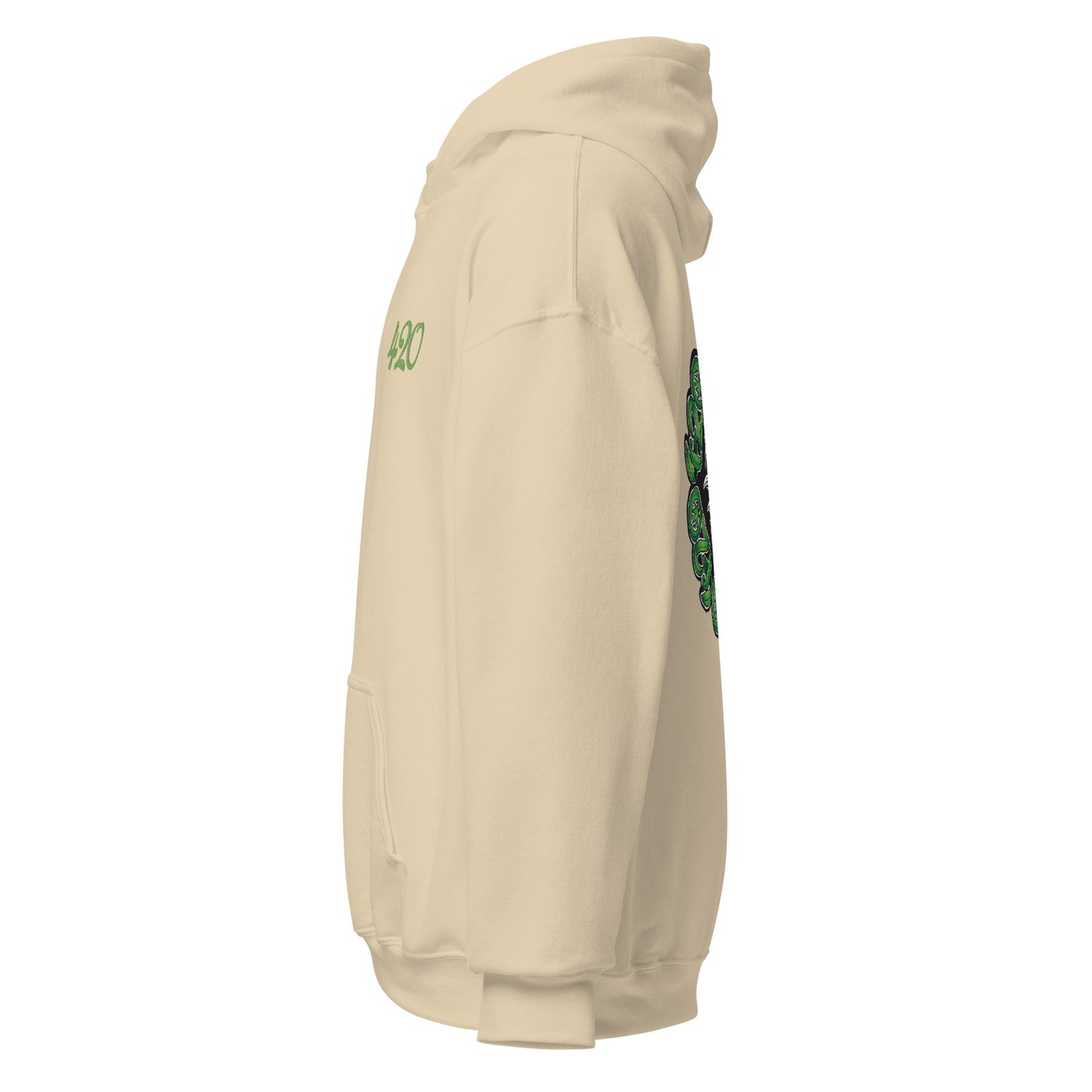 Untamed Dinosaur 420 Hoodie